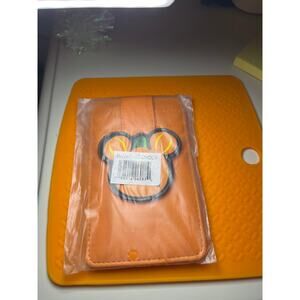Disney pumpkin Halloween card holder, NWT